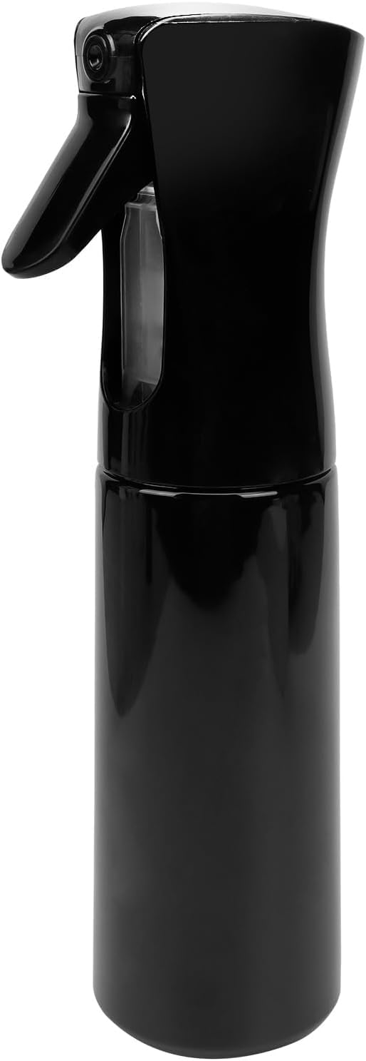 UrbAmerican spray bottle close-up showing ultra-fine mist for styling