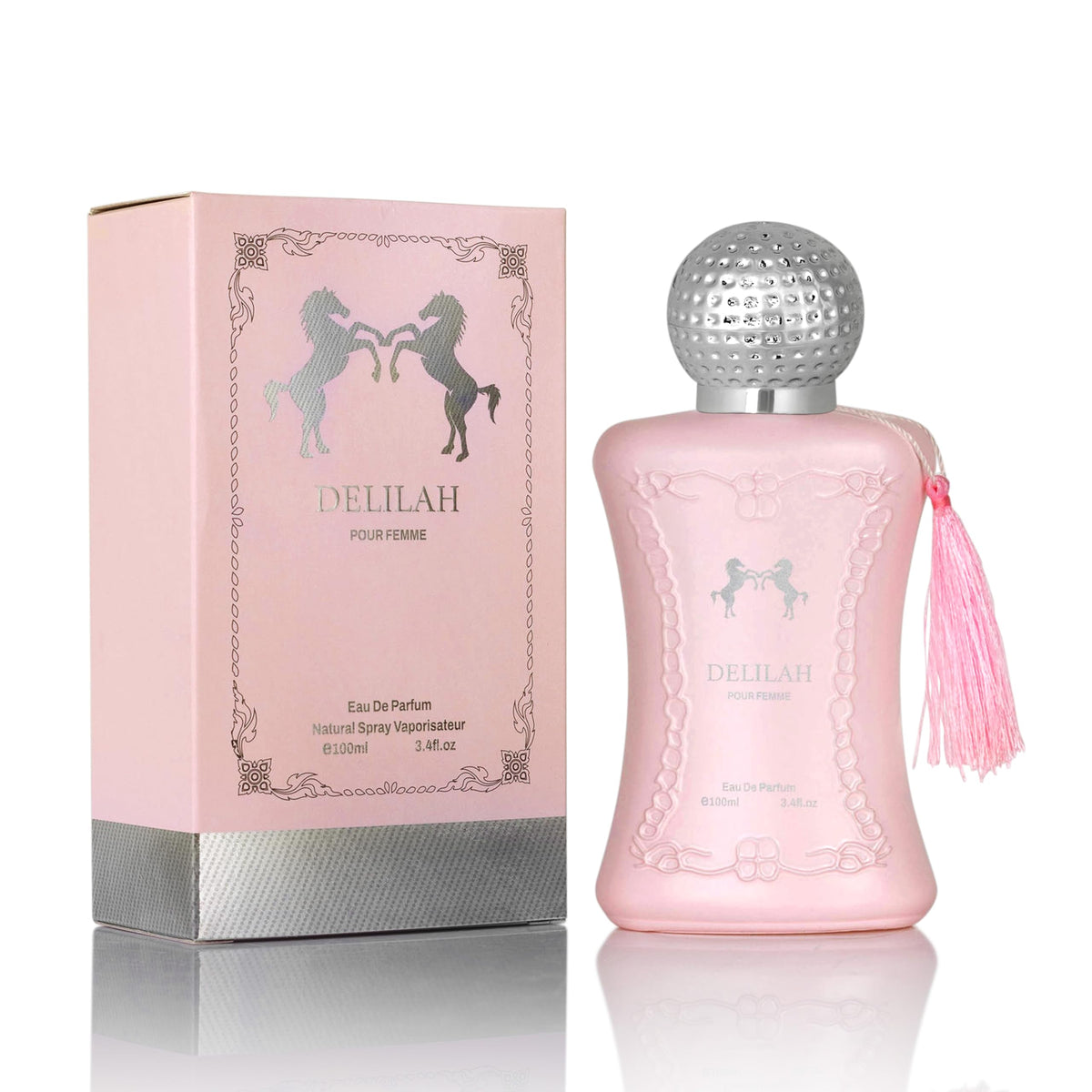 URBAN COLLECTION Delilah bottle close-up, elegant packaging for daily use and gifting.