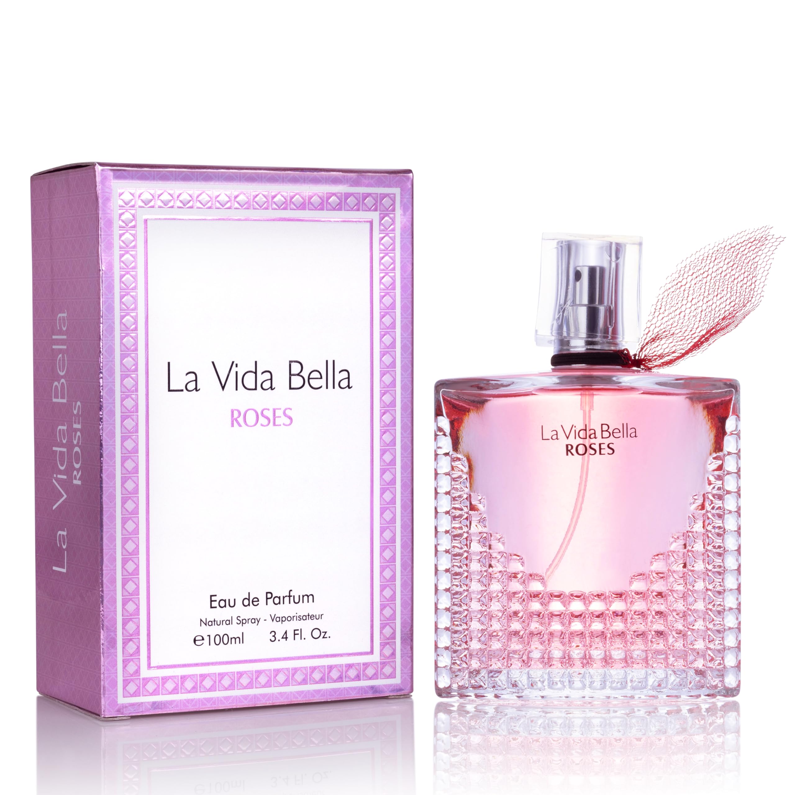 URBAN COLLECTION La Vida Bella Roses bottle shown for daily elegance and lasting warmth.