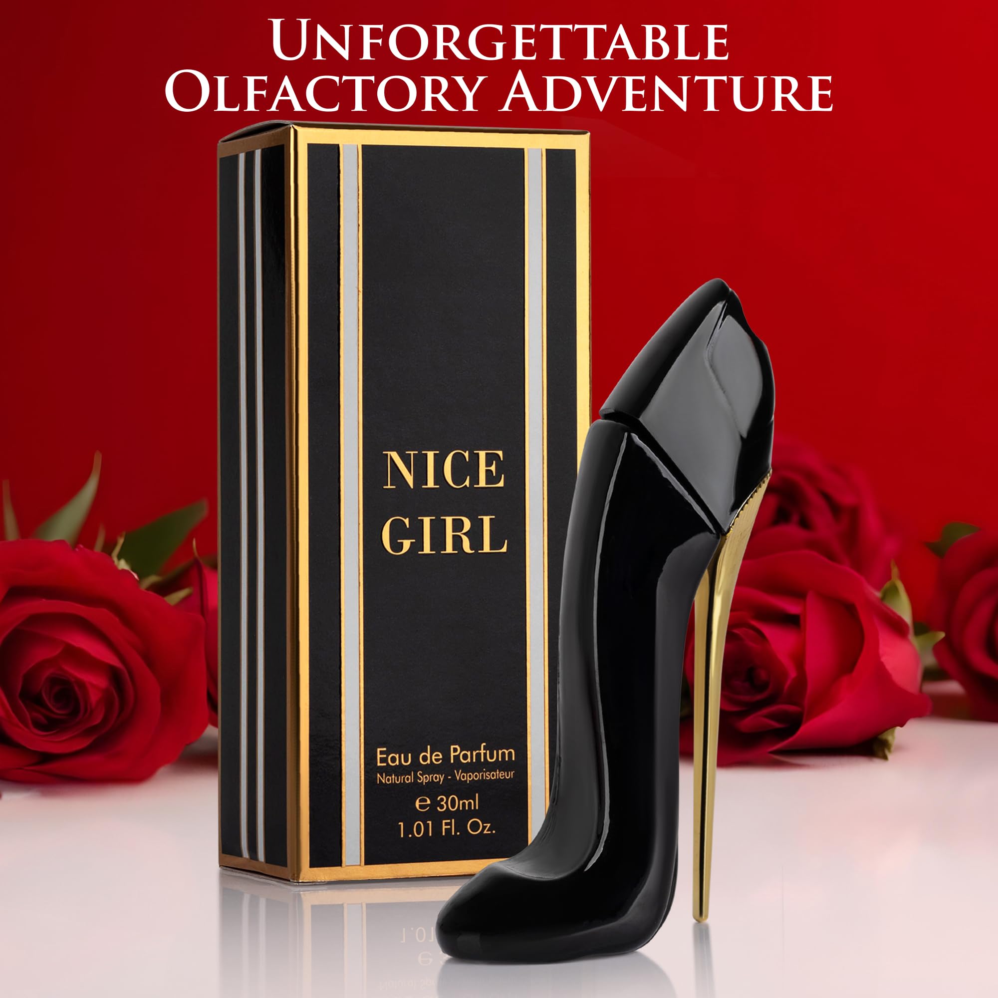 URBAN COLLECTION Nice Girl notes graphic highlights bergamot lemon and vanilla core