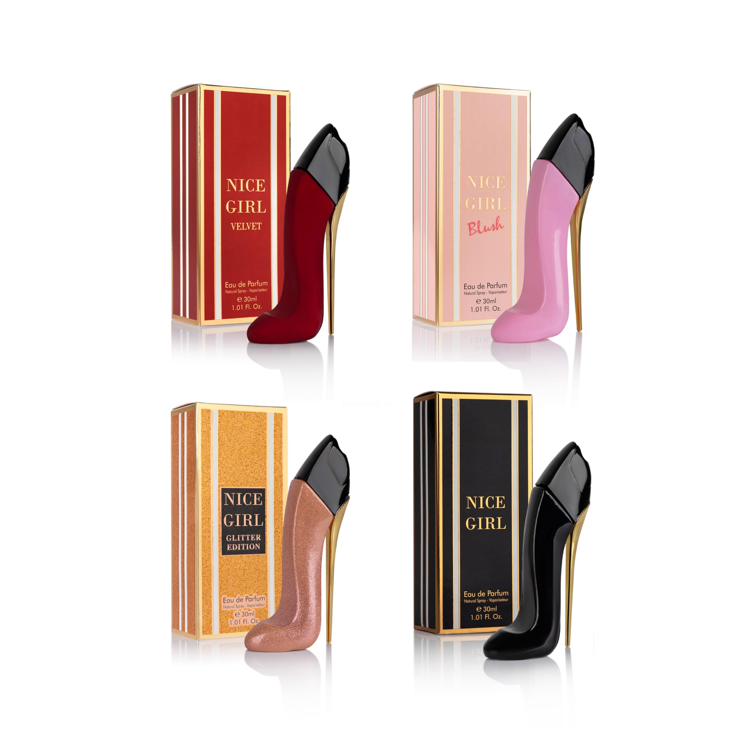 URBAN COLLECTION Nice Girl Travel Case—secure, portable set for trips.