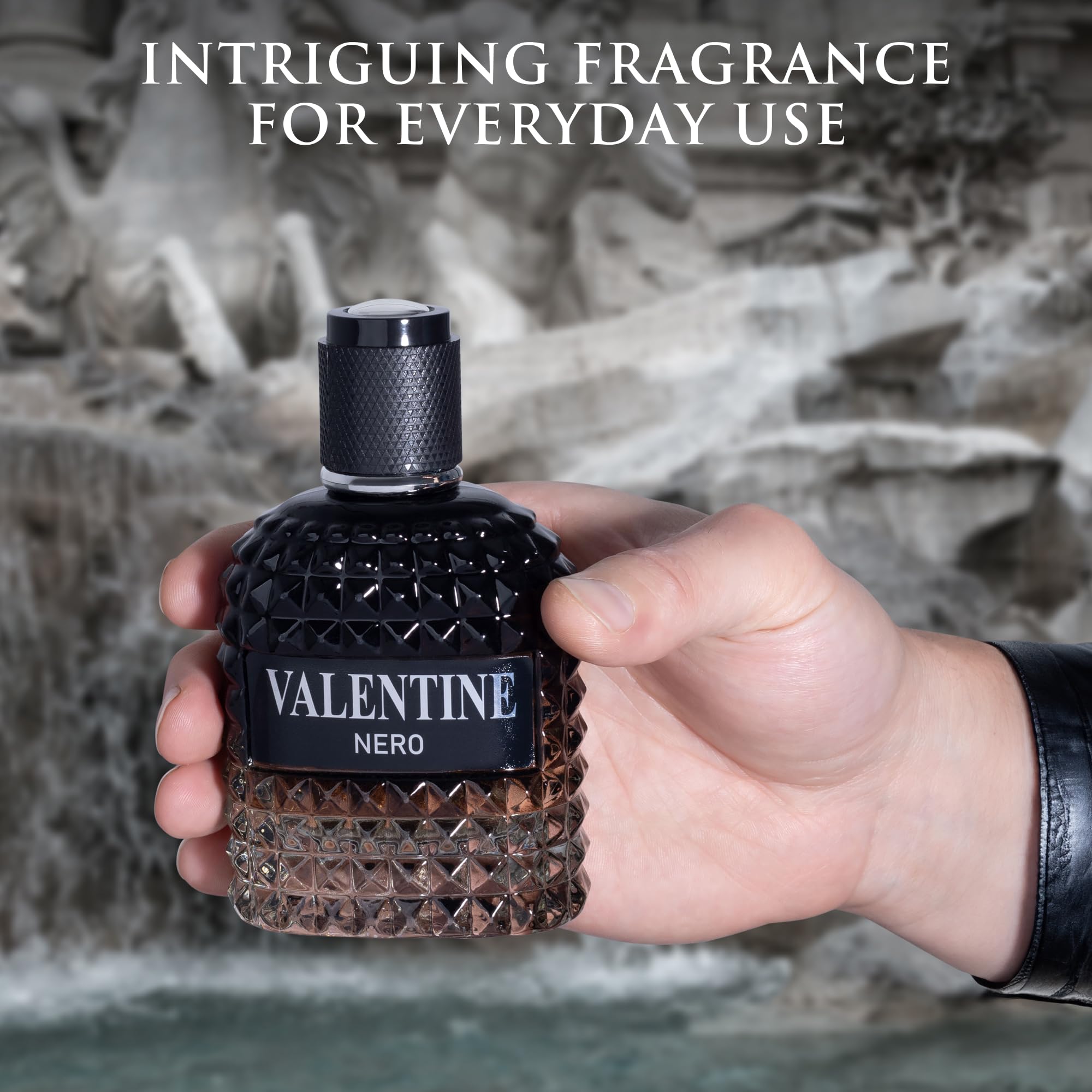 Urban Collection Valentine Nero label detail hints refined fragrance craft.