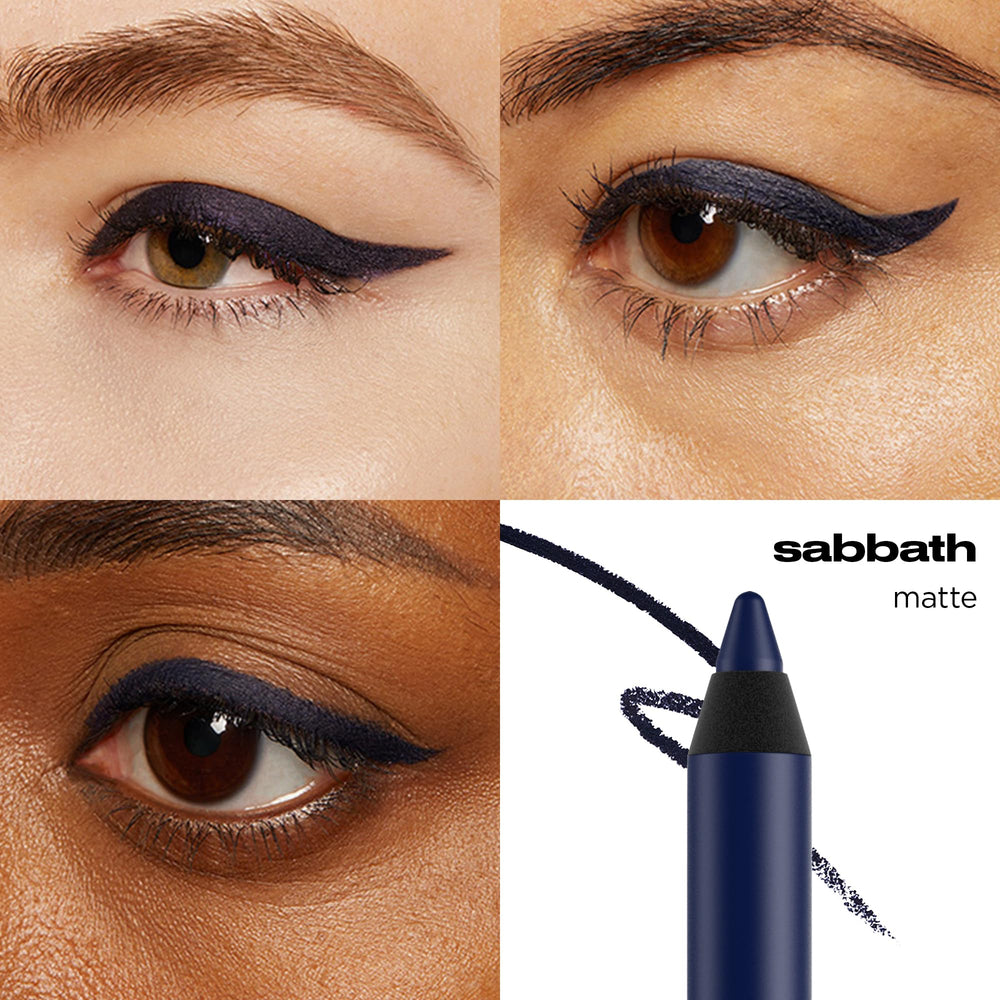 Delineador Urban Decay 24/7 Glide-On, aplicación cremosa para líneas nítidas.
