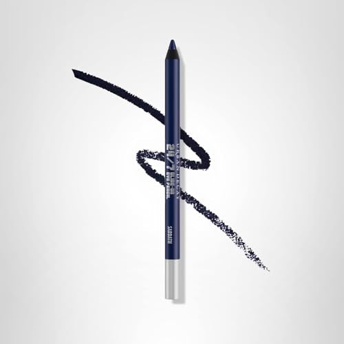 Urban Decay 24/7 Glide-On Sabbath, azul marino mate intenso para looks sofisticados.