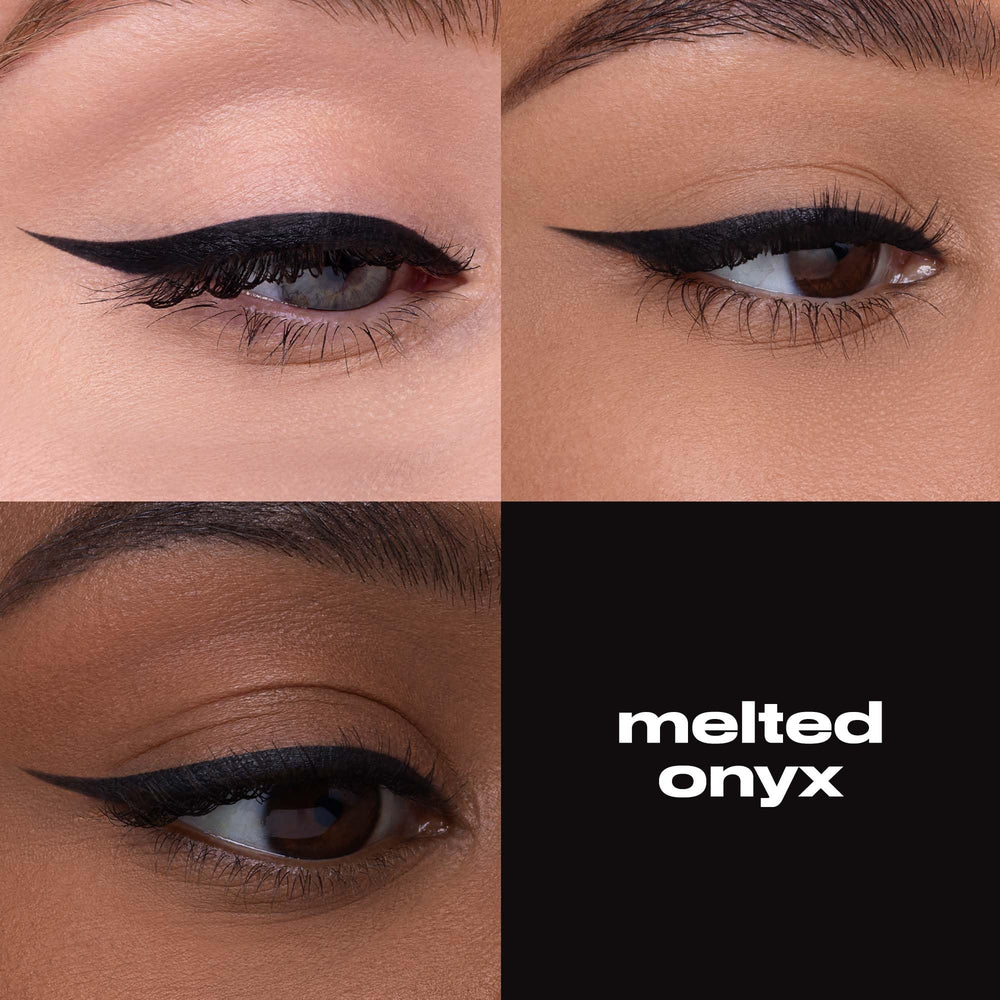 Urban Decay 24/7 Liquid Stick dual-ended liner with blending brush.