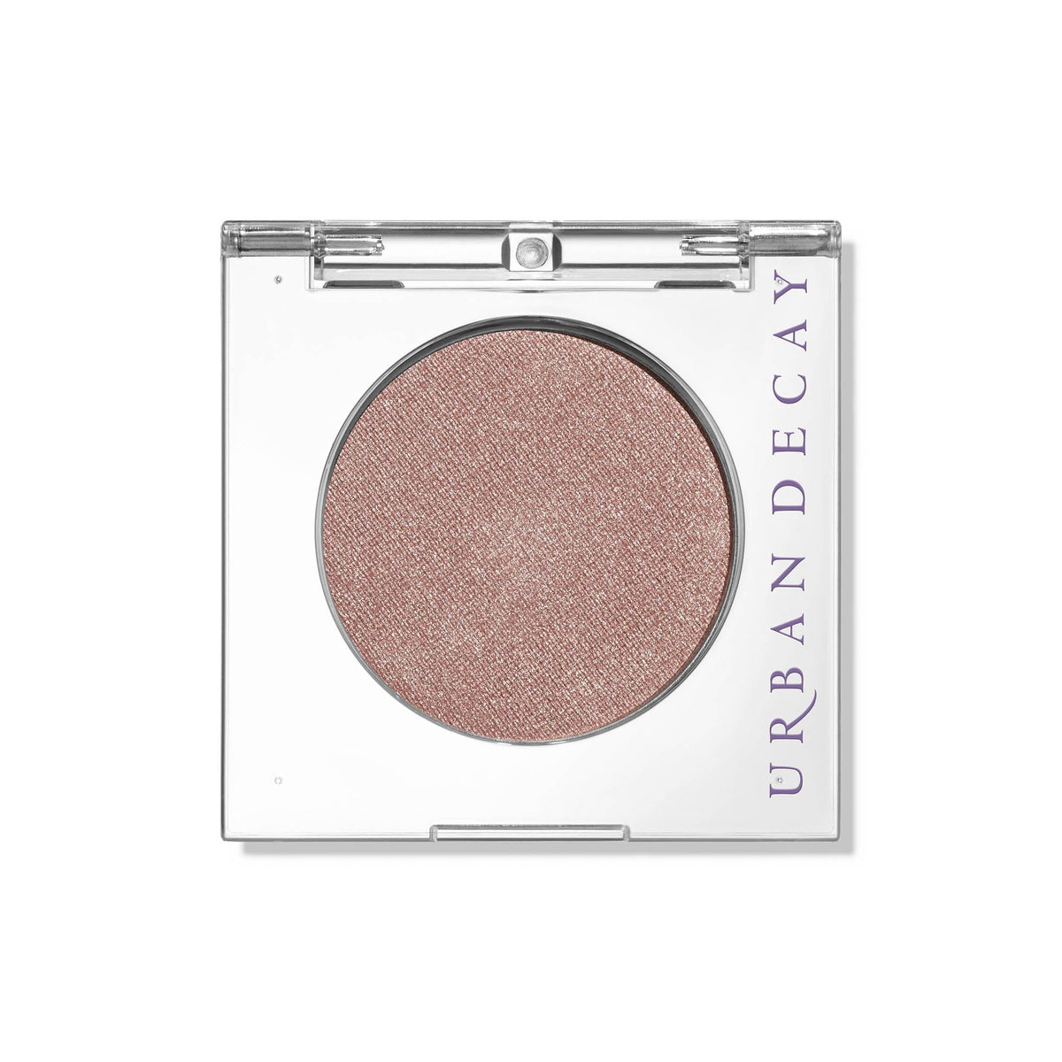 Urban Decay 24/7 Eyeshadow Single Sin champagne shimmer swatch showing crease-free color
