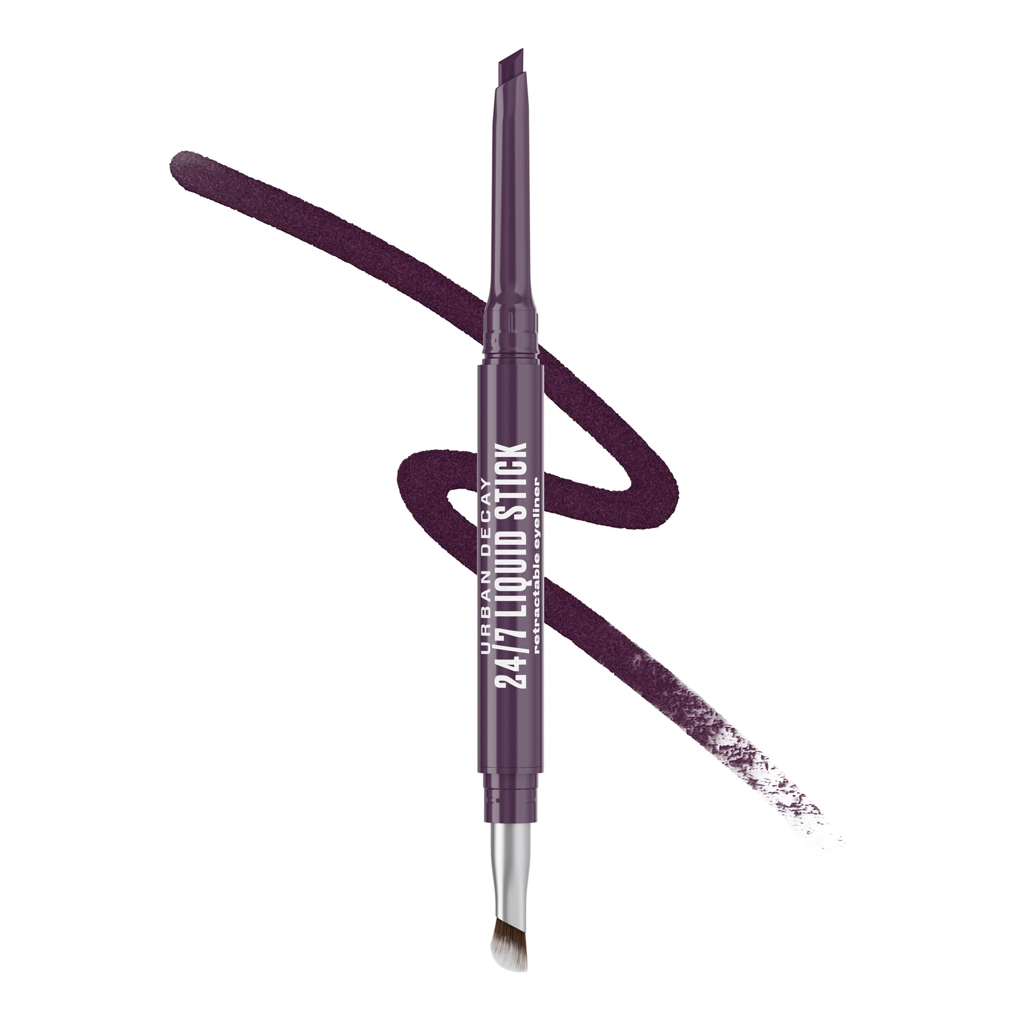 Urban Decay 24/7 Liquid Stick retractable tip close-up for precise lines.