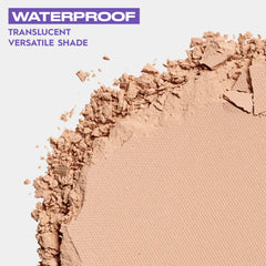 Urban Decay All Nighter translucent powder texture blurs pores for a refined look.