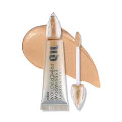 Urban Decay Matte Eyeshadow Primer Eden tube closeup showing nude base for vibrant, crease-resistant color