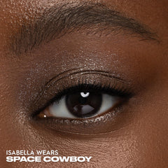 Urban Decay Moondust micro fine glitter detail creates refined sparkle without chunks.