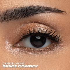 Urban Decay Moondust Space Cowboy on lid adds luminous dimension with lightweight shimmer.