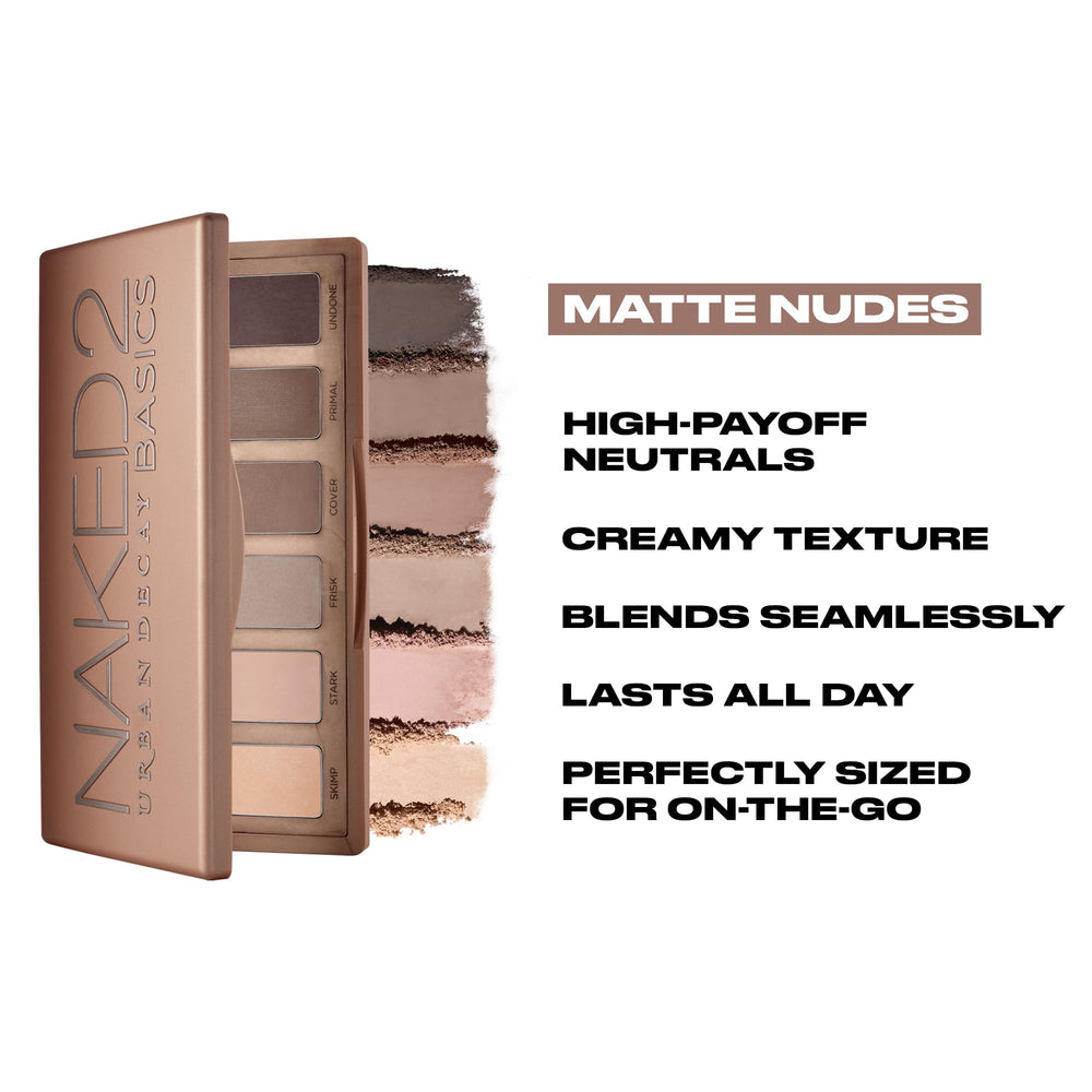 URBAN DECAY Naked2 Basics Stark swatch, rich nude shade for definition