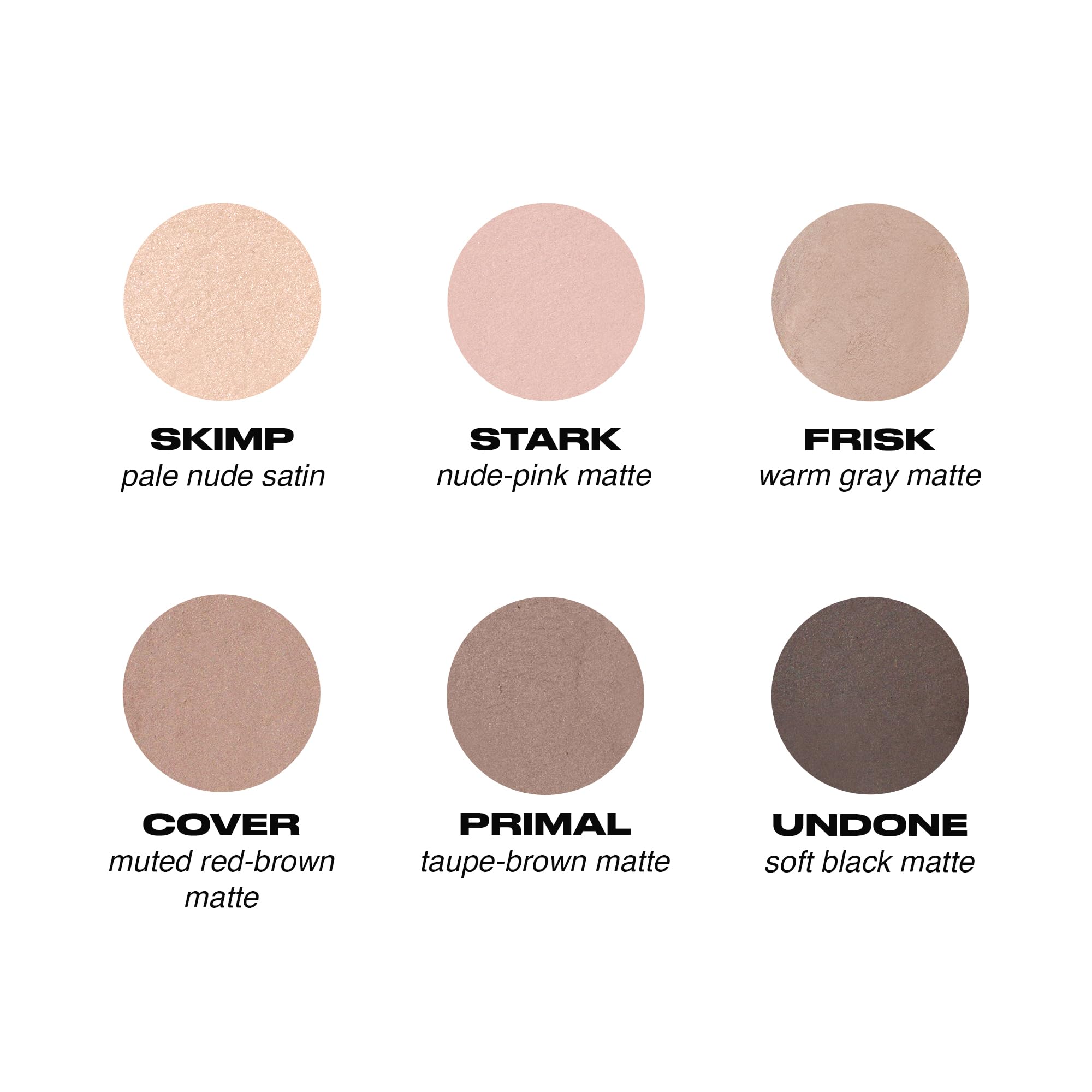 URBAN DECAY Naked2 Basics Undone swatch, buildable depth for smoky looks