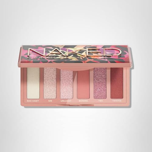 Compact, travel-friendly Naked Mini Sin palette suited for on-the-go beauty routines.