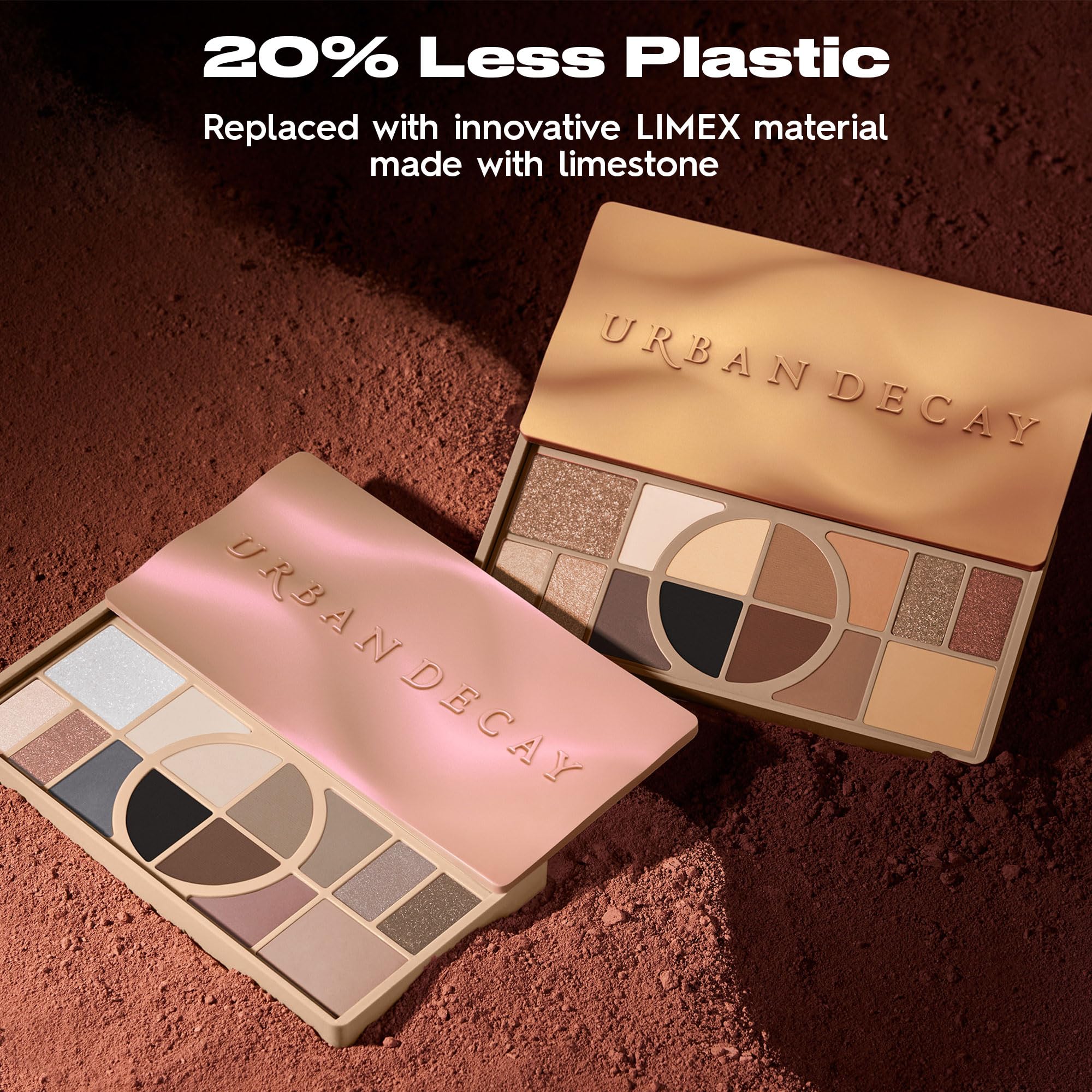 Urban Decay Naked Shaped Palette versatile use on eyes and cheeks