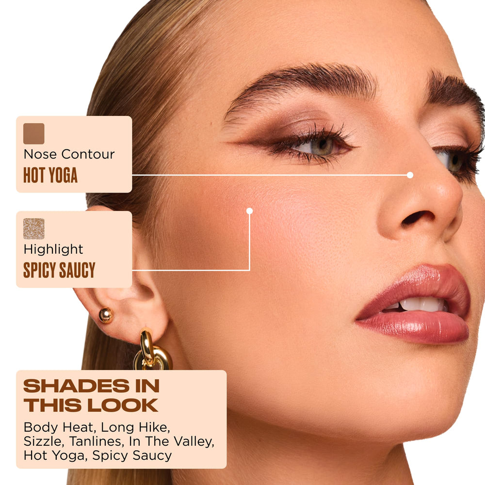 Urban Decay Naked Shaped Palette compact for full-face sculpting and highlight