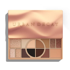 Urban Decay Naked Shaped Palette front view for all-in-one warm-toned looks