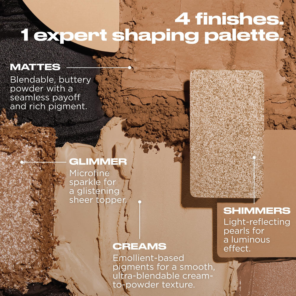 Urban Decay Naked Shaped Palette glimmer toppers deliver high-shine finish