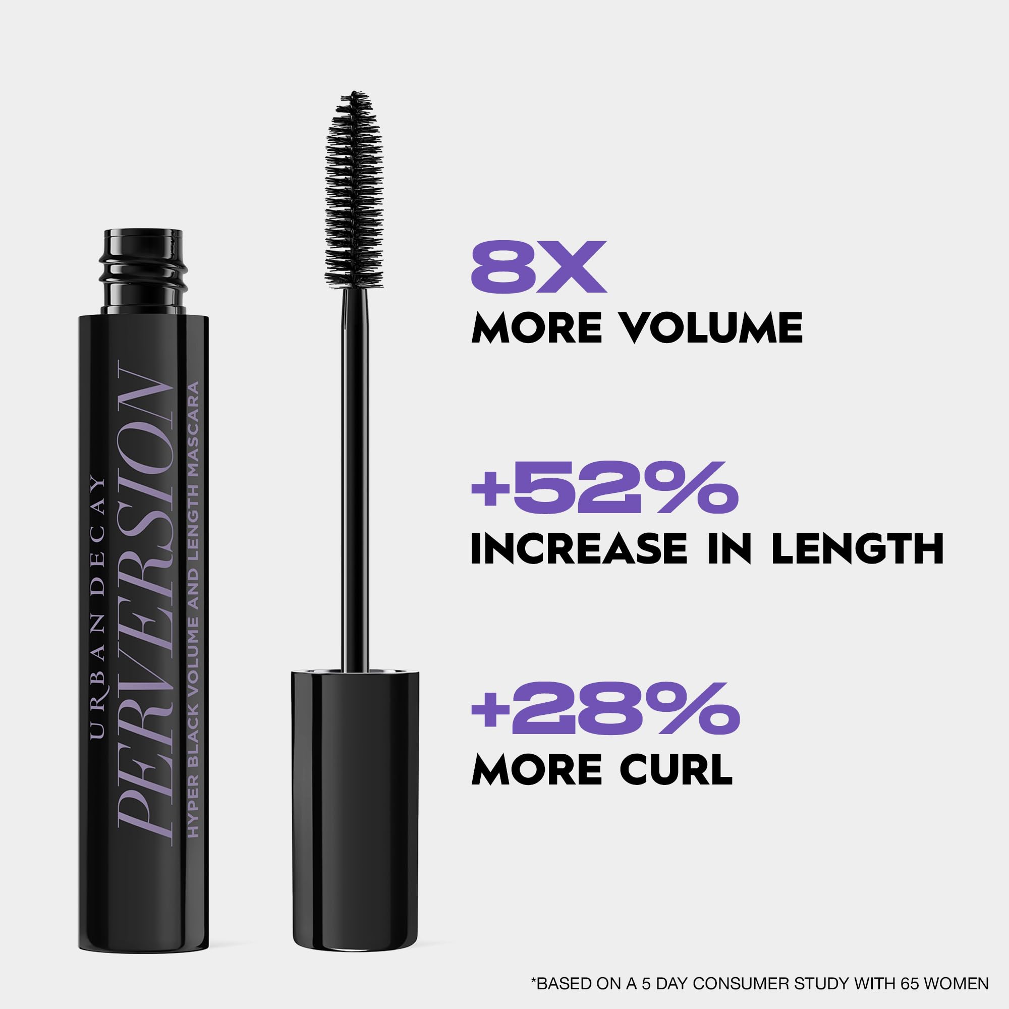 Urban Decay Perversion Mascara eleva el rizo y mantiene la curva.
