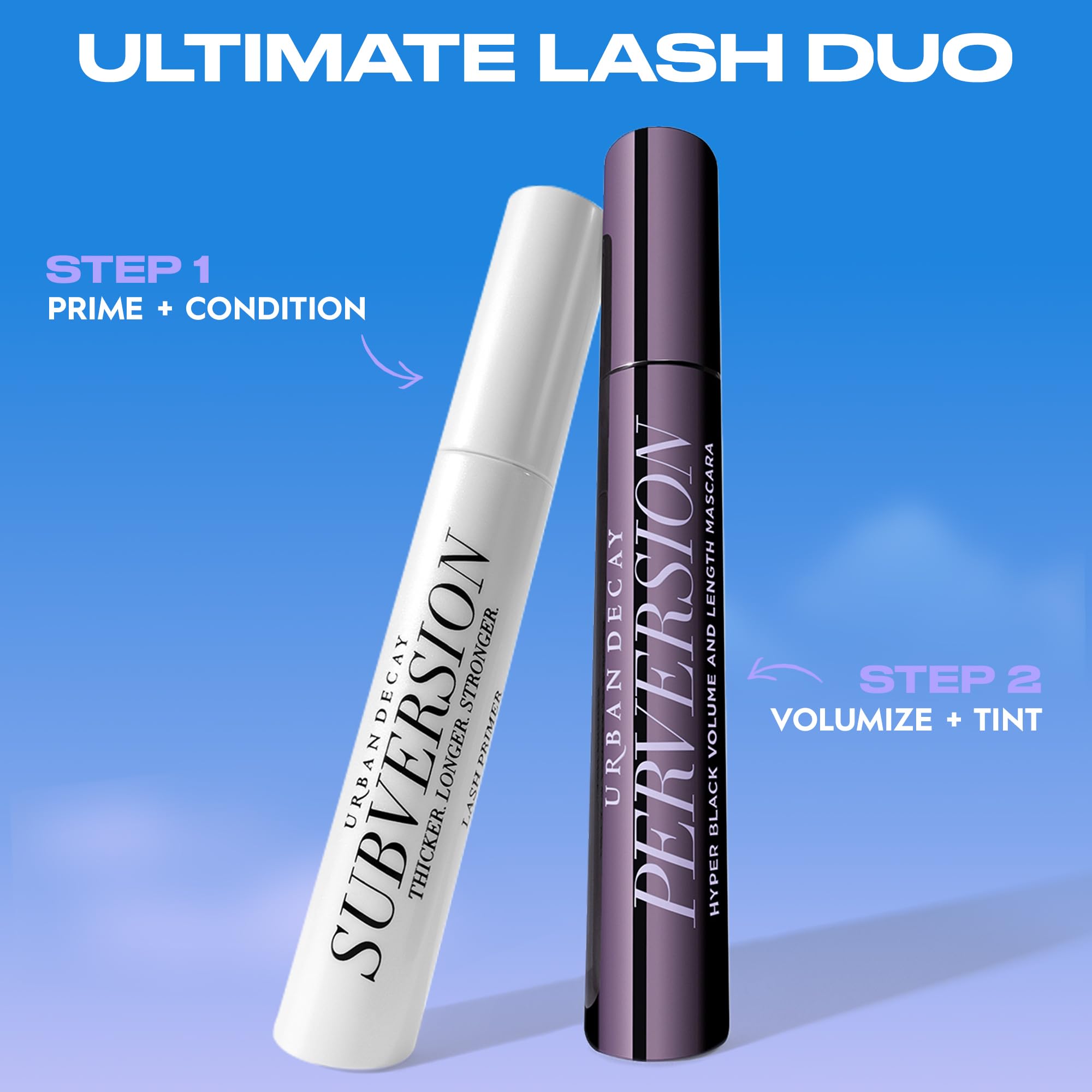 Urban Decay Perversion Mascara tamaño de viaje ideal para viajar ligero.