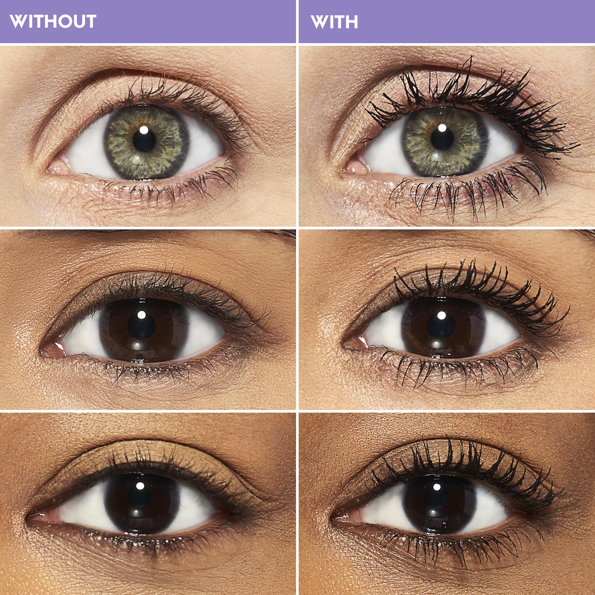 Urban Decay Perversion mascara wand showing volumizing bristles for full lashes.