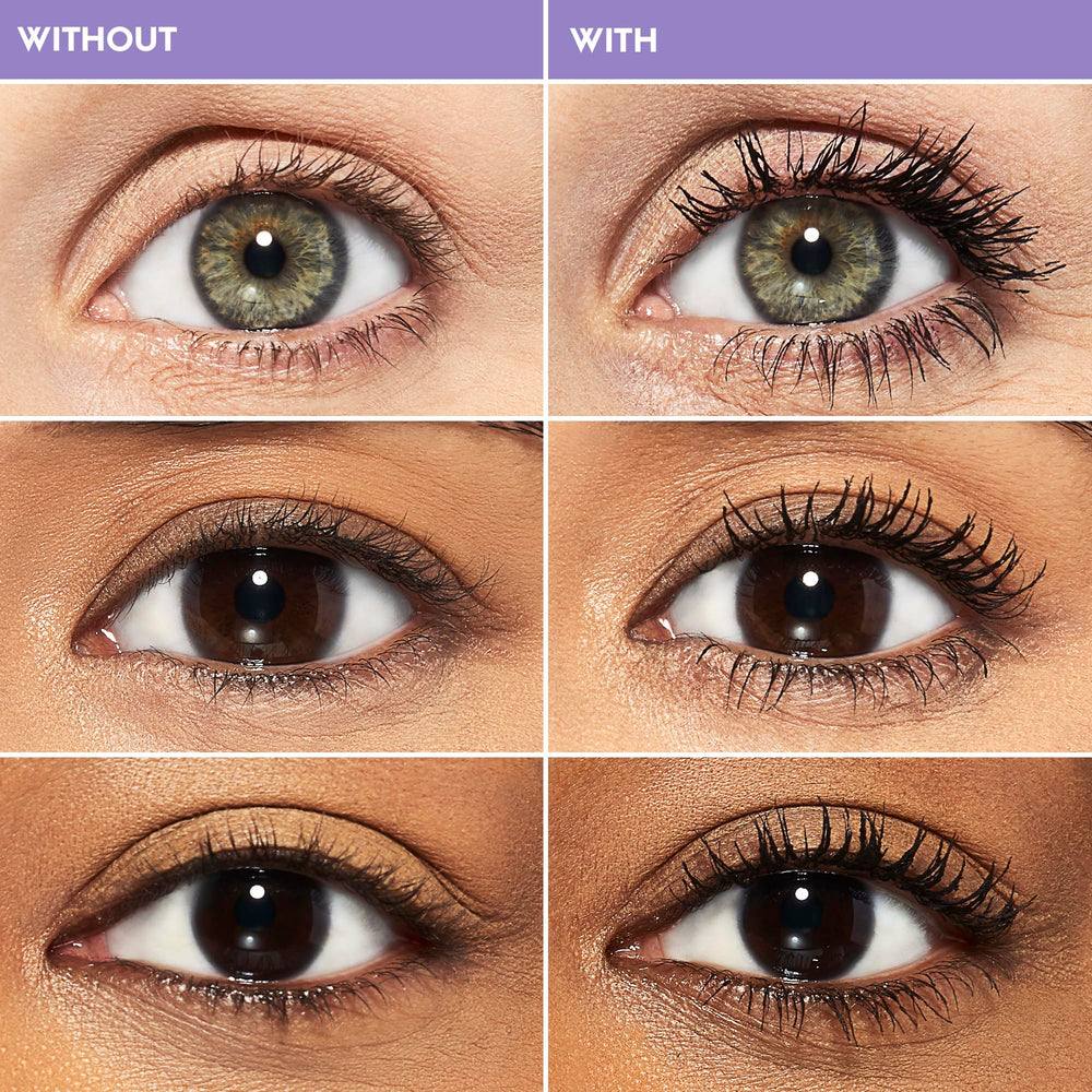 Urban Decay Perversion mascara wand showing volumizing bristles for full lashes.