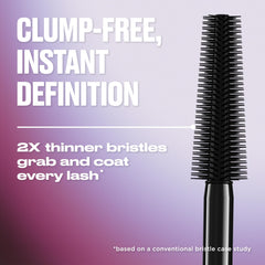 Urban Decay Tube Job Lash anti-smudge formula shown in action.