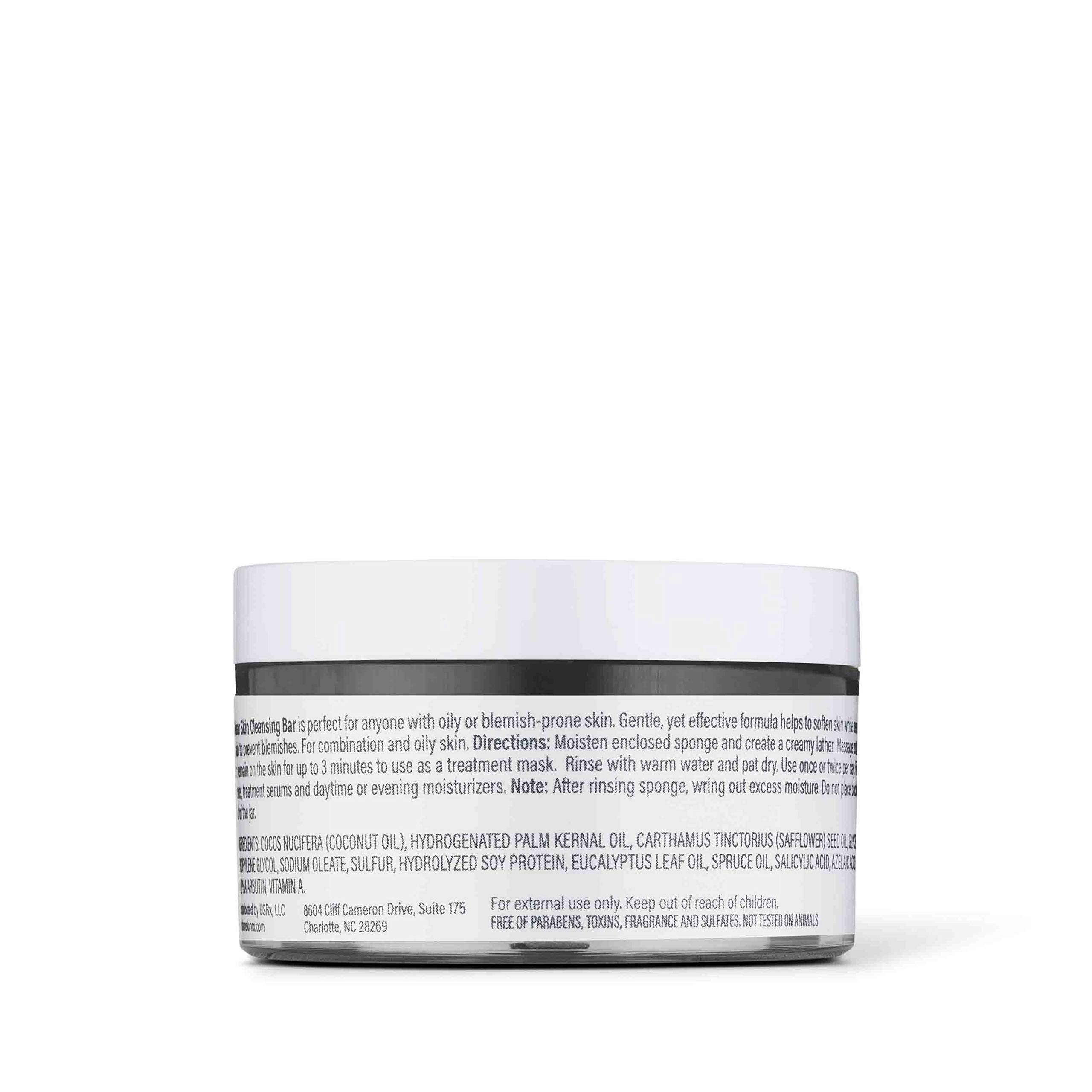 Pores-clearing bar by Urban Skin Rx promoting cleaner-looking pores.