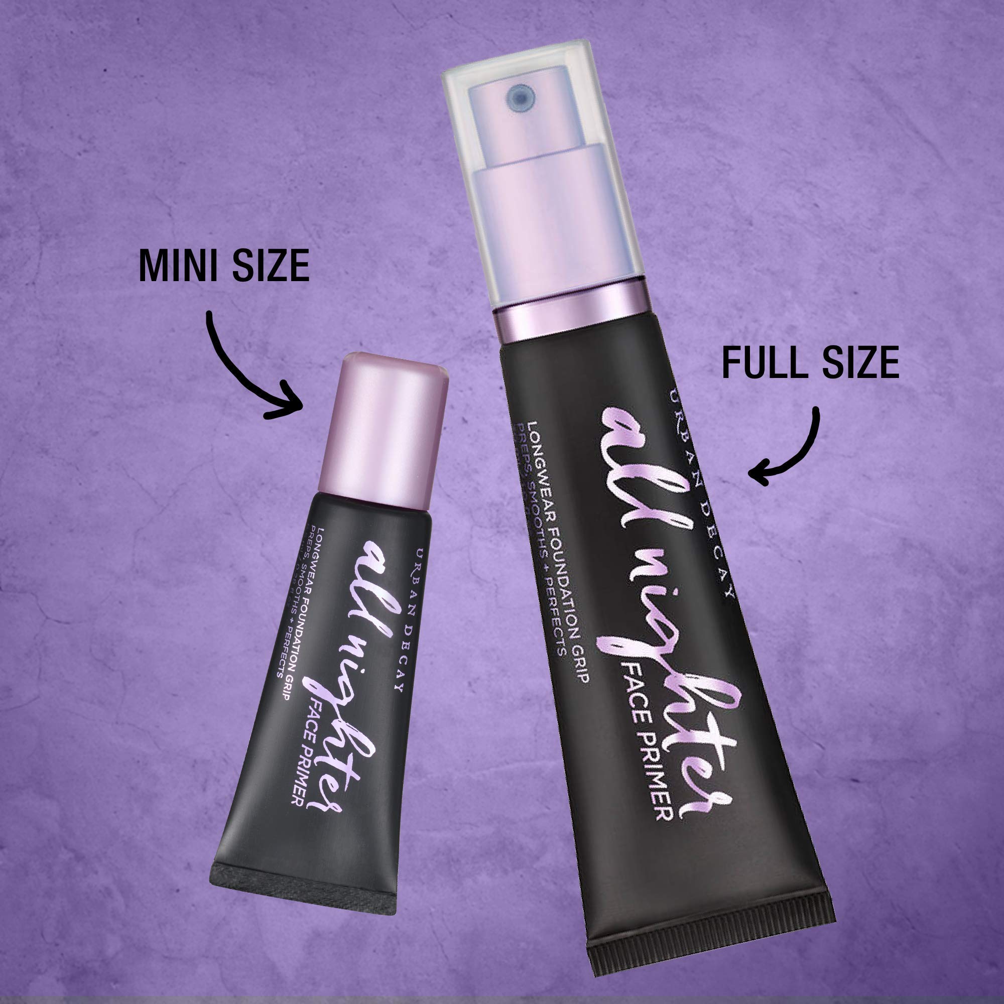 URBAN DECAY All Nighter primer, aplicación suave desde el centro, difumina hacia afuera