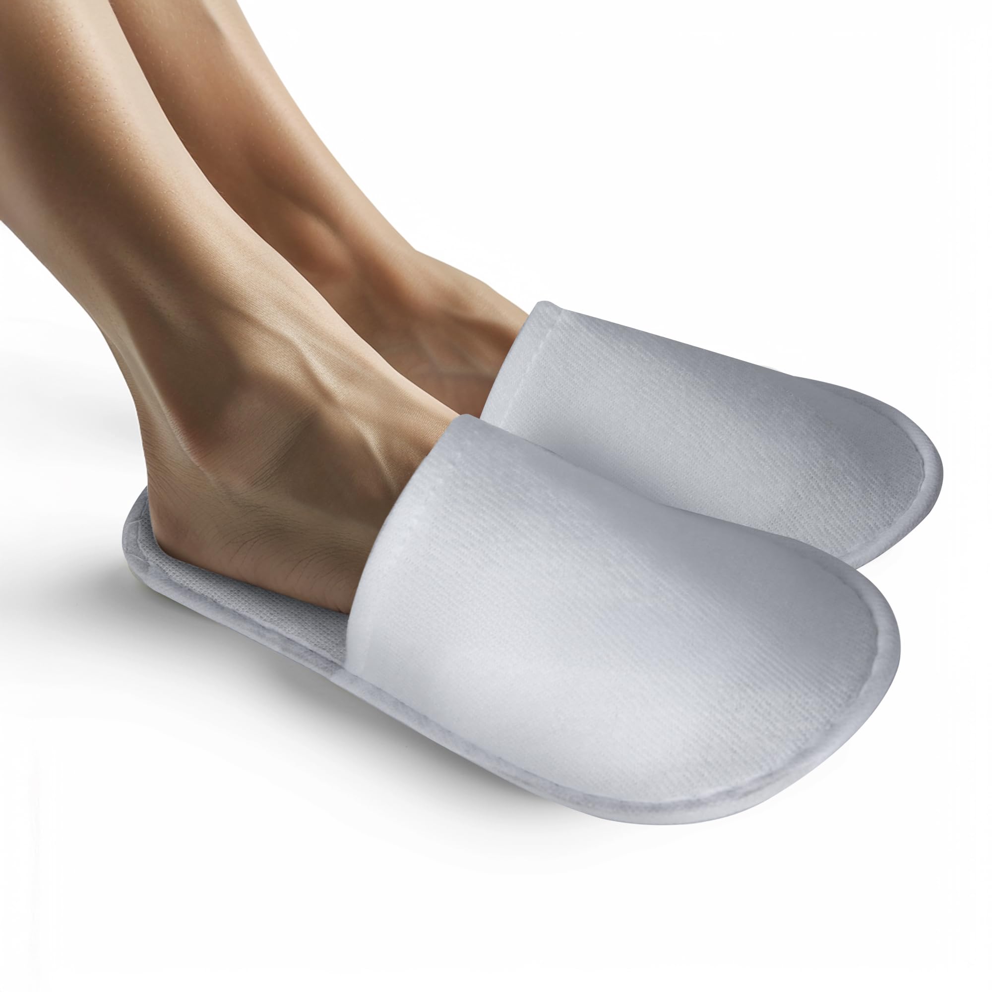 UrbanRoots cotton velvet upper slippers with breathable design for luxurious stay comfort.