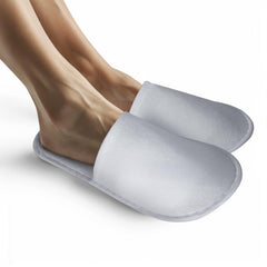UrbanRoots cotton velvet upper slippers with breathable design for luxurious stay comfort.