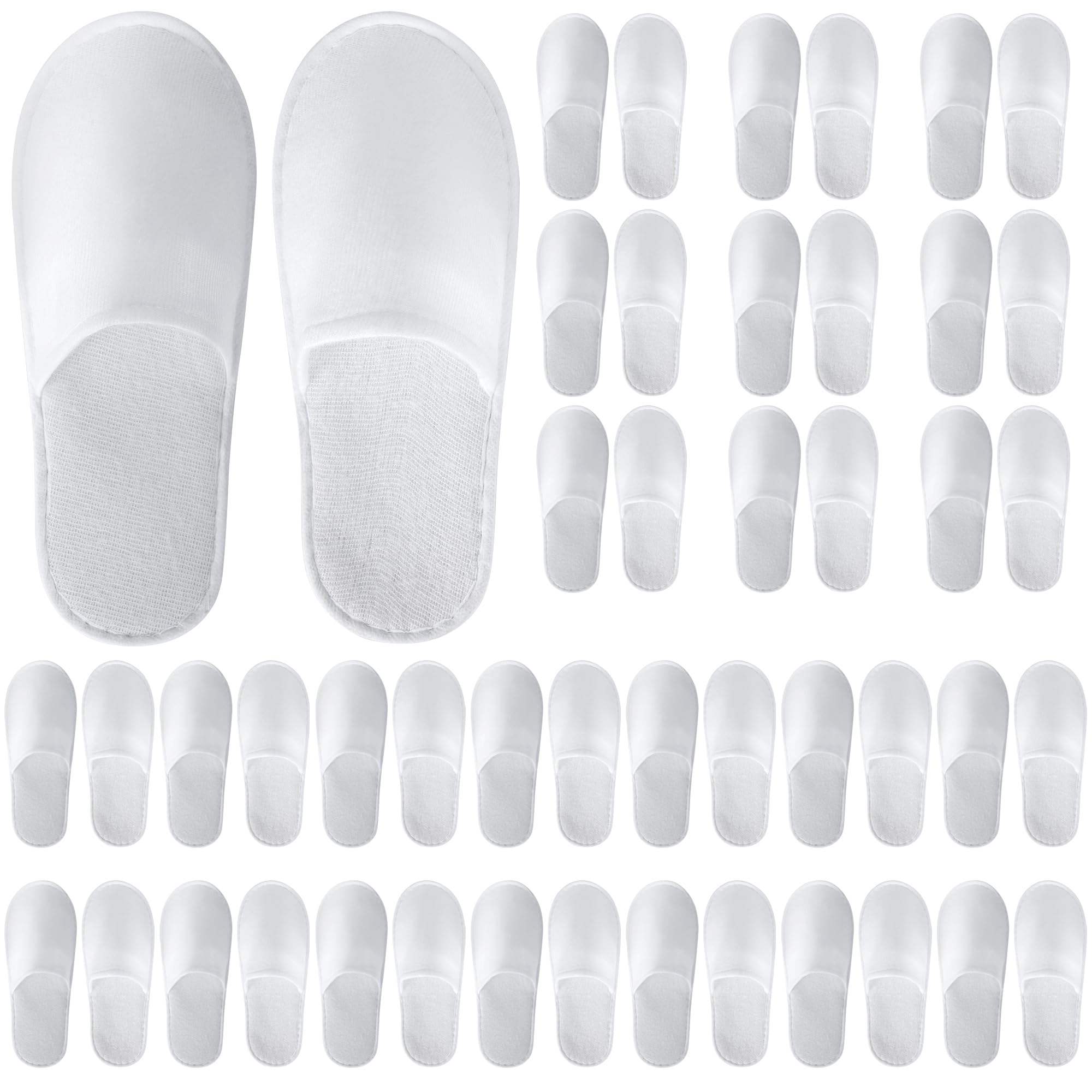 UrbanRoots disposable slippers, individually packaged for pristine hotel guests and easy travel.