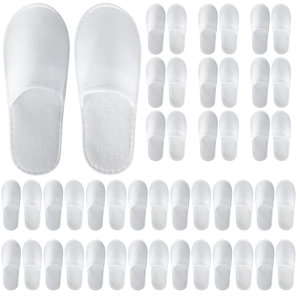 UrbanRoots disposable slippers, individually packaged for pristine hotel guests and easy travel.