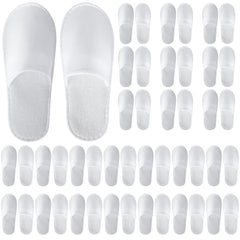 UrbanRoots disposable slippers, individually packaged for pristine hotel guests and easy travel.
