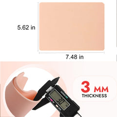 Piel de silicona Urknall con sensación real para sesiones de práctica.