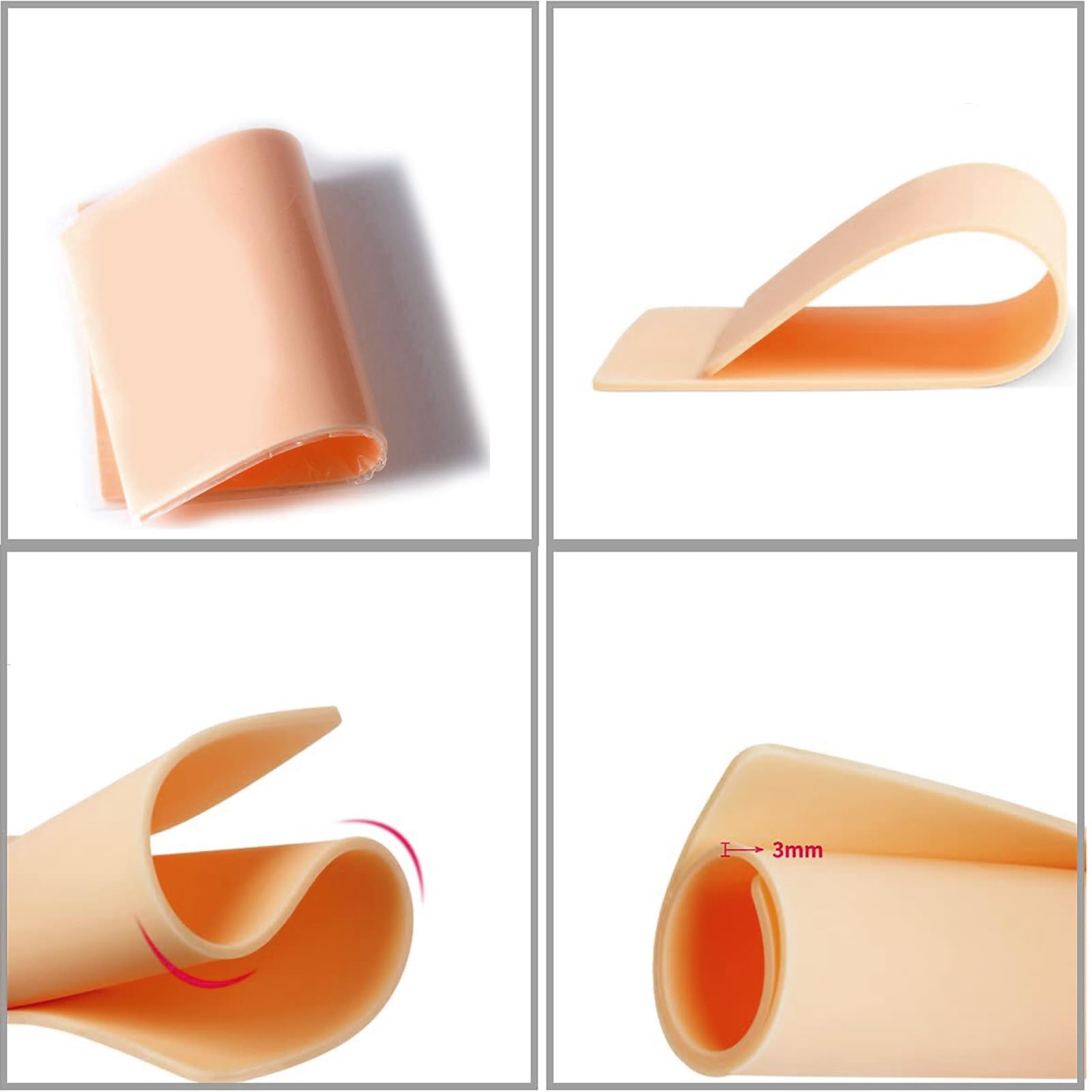 Piel de práctica Urknall para practicar delineado y sombreado.