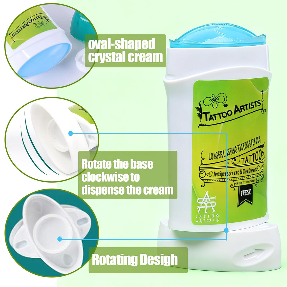 Urknall skin-friendly transfer gel highlighting a gentle formula for all skin types.
