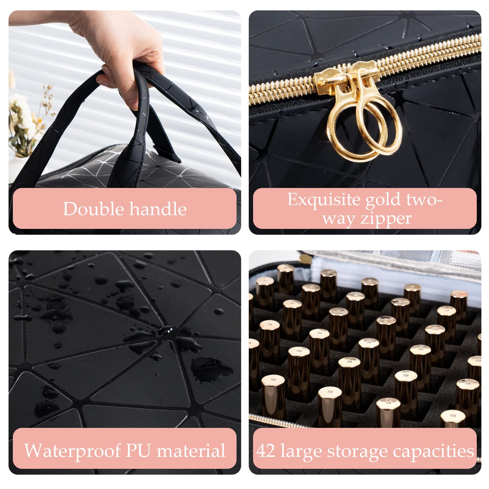 Uross detachable partition enables customizable organization of supplies.