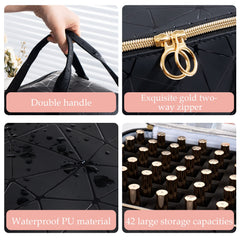 Uross detachable partition enables customizable organization of supplies.