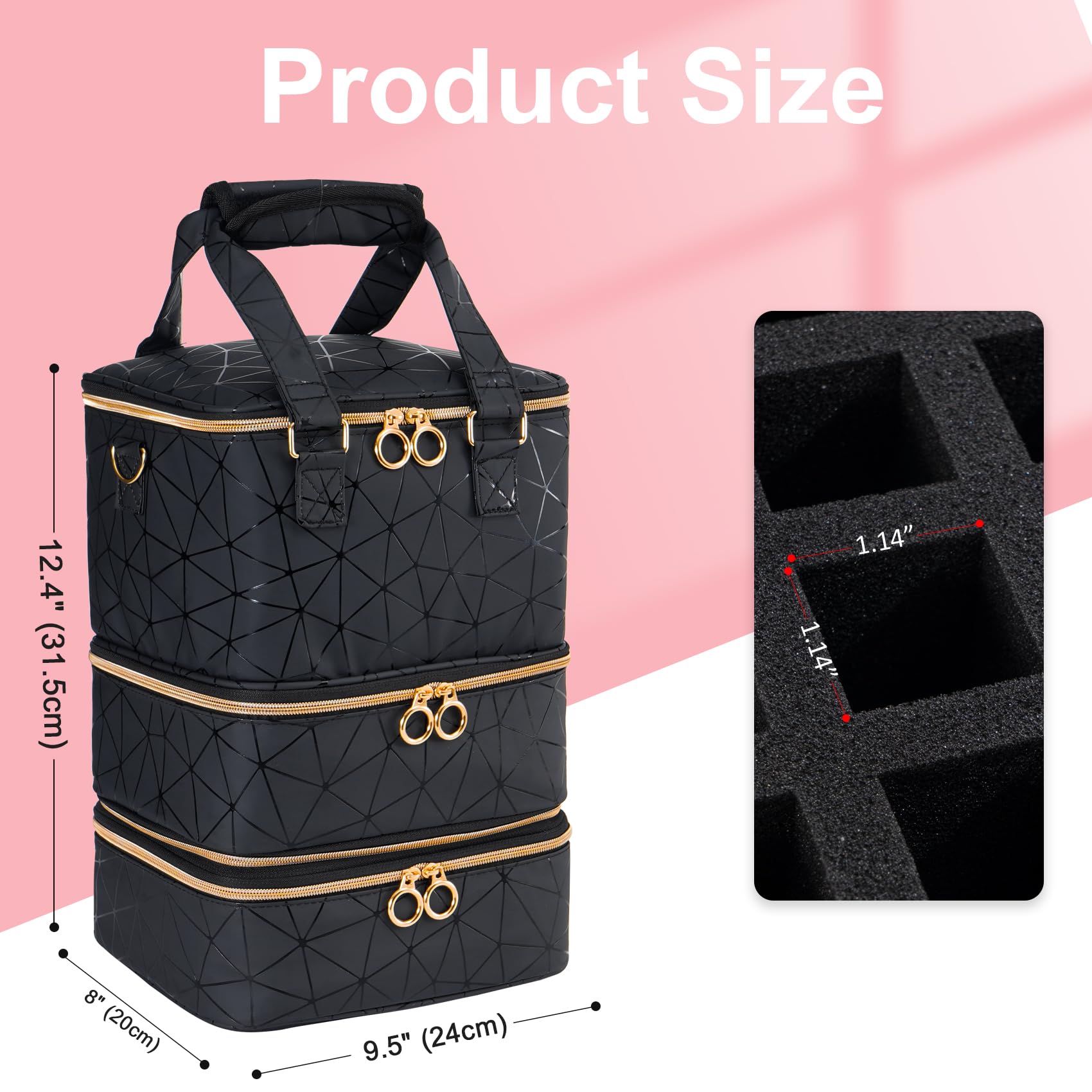 Uross PU material is water resistant and easy to clean.