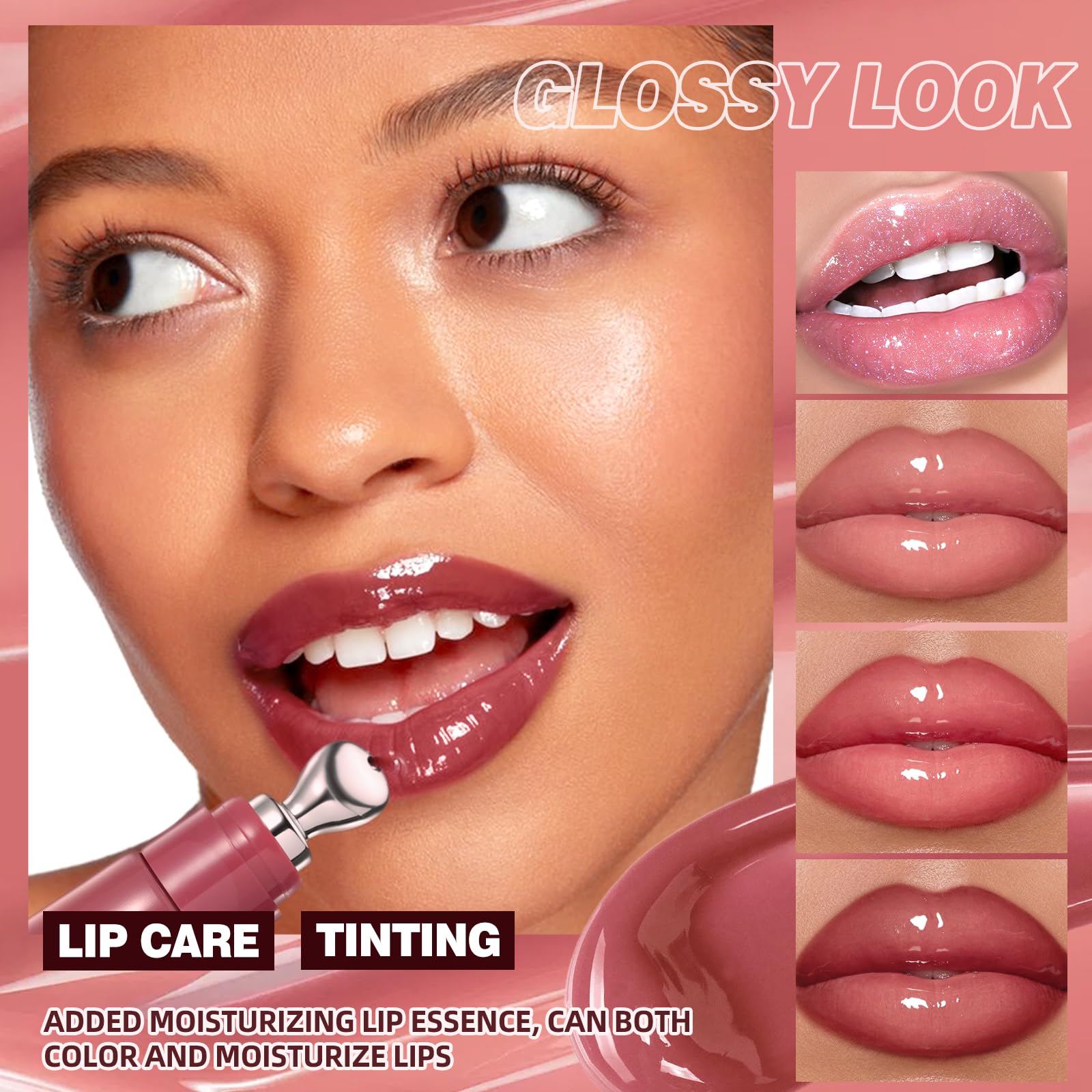 URQT tono rosado natural para un look fresco.