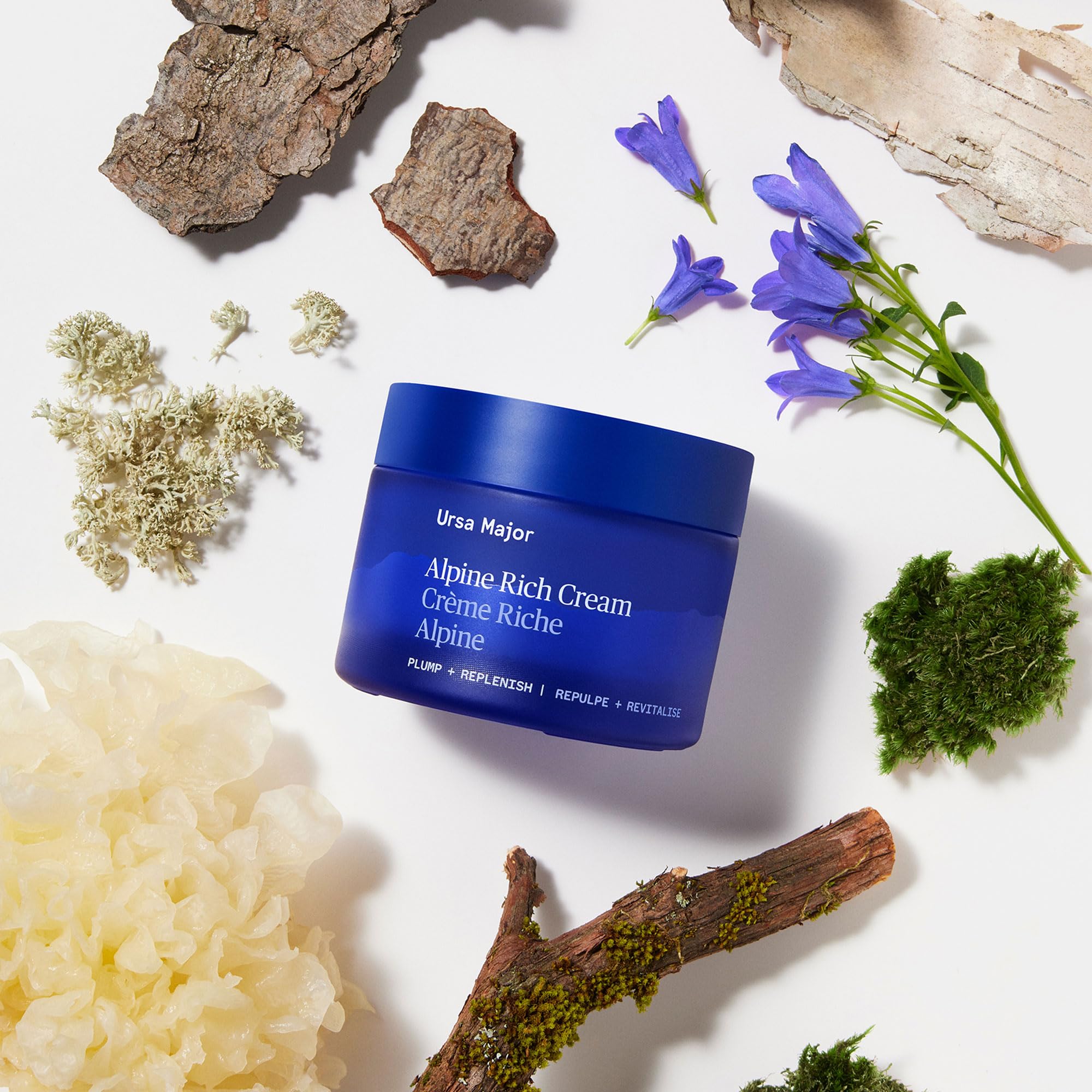 Vegan Cruelty-Free packaging badge on Ursa Major Alpine Rich Cream
