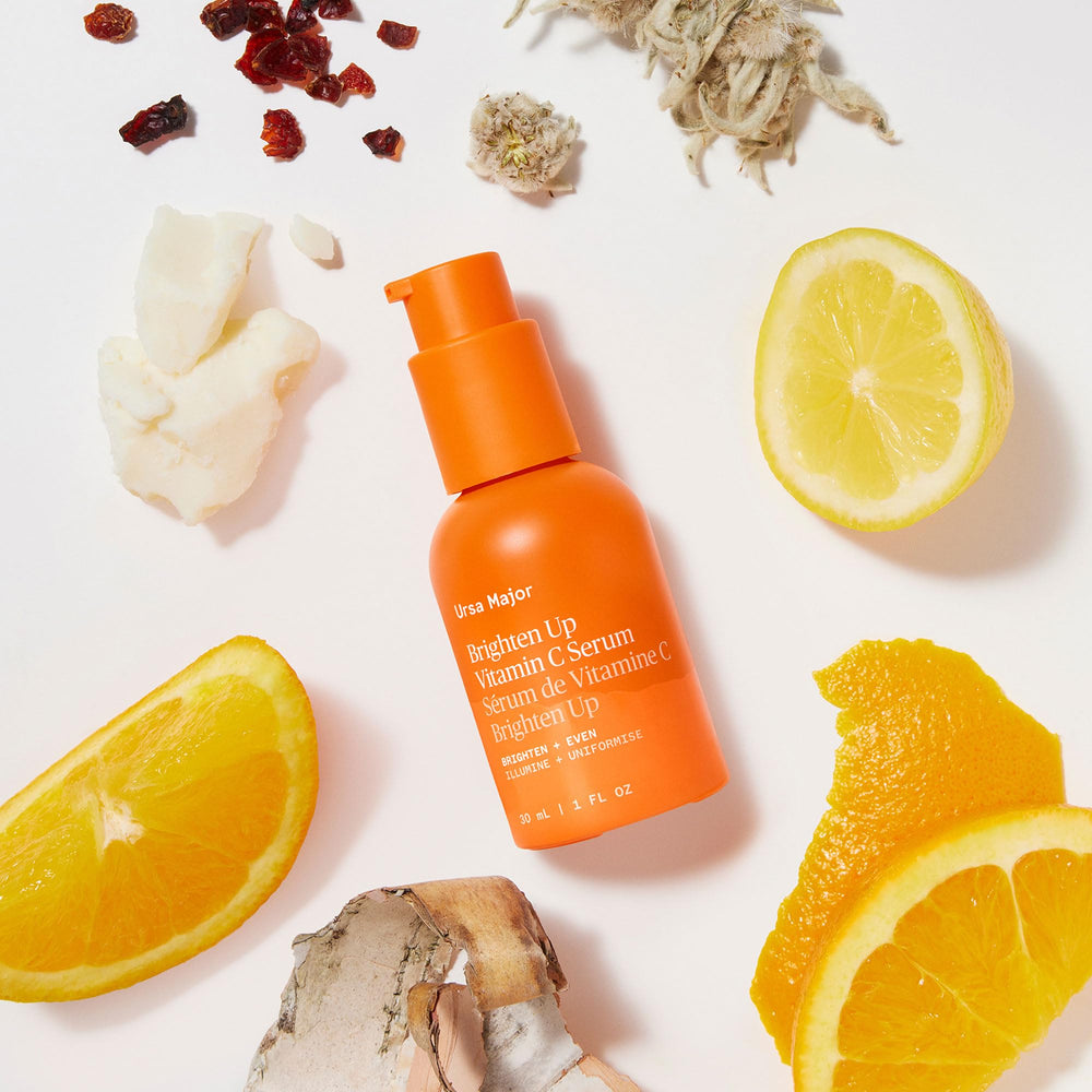 Ursa Major Brighten Up Serum fragrance-free formula for sensitive skin