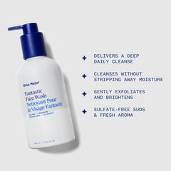 Ursa Major Fantastic Face Wash with aloe soothes during cleansing