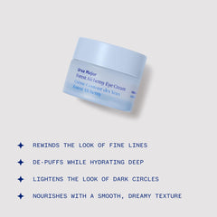 Ursa Major Forest Alchemy Eye Cream packaging side view highlights minimal, clean design.