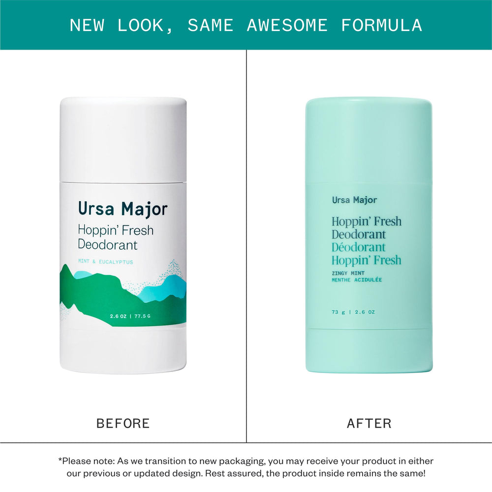 Ursa Major Hoppin’ Fresh Deodorant stick with smooth glide and long-lasting protection