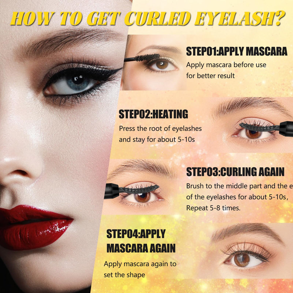 URSOBTF arc-shaped comb head at 15° fits lashes precisely.