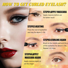 URSOBTF arc-shaped comb head at 15° fits lashes precisely.
