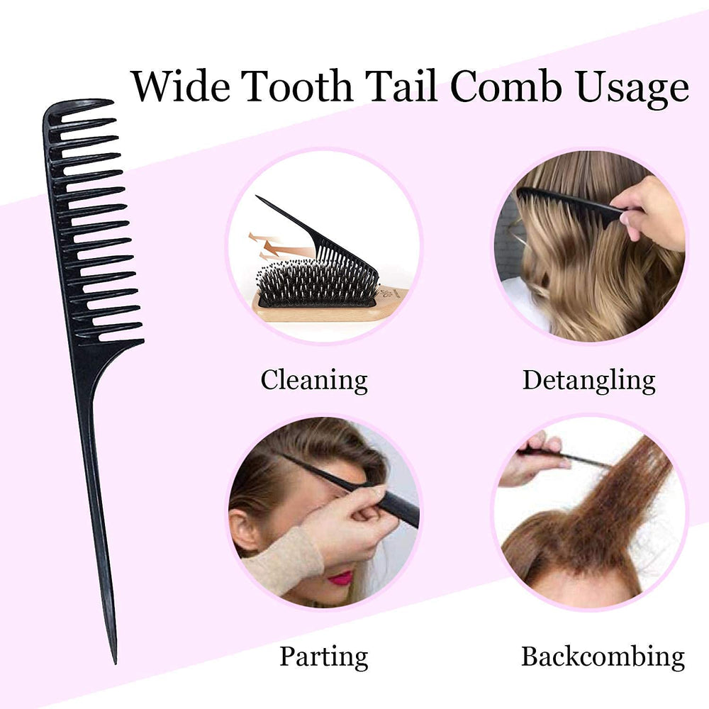 URTHEONE kids-friendly brush design reduces pulling during brushing sessions.
