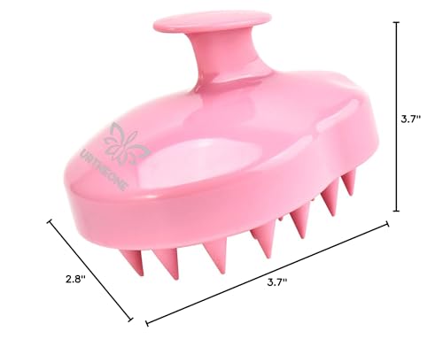 URTHEONE pink soft brush design adds a friendly touch to bath time